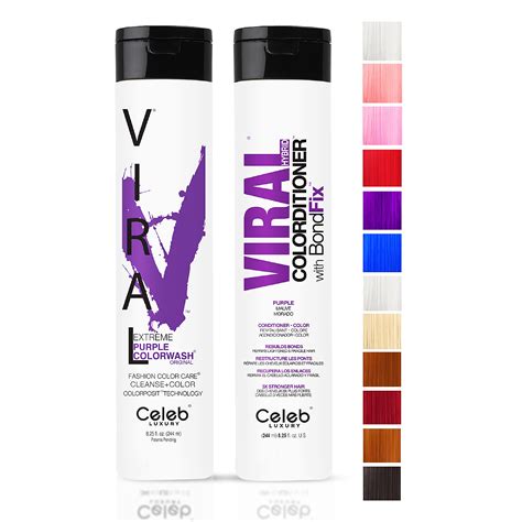 viral color depositing shampoo